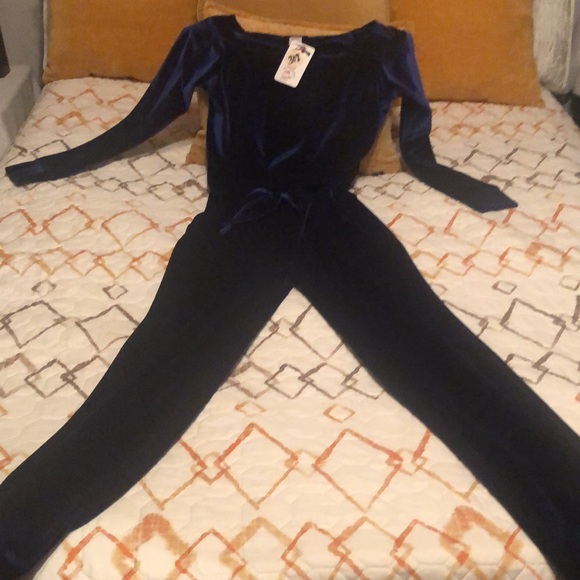 Royal Blue Jumpsuit - Picture 3 of 3